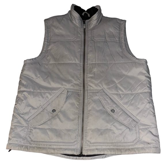 Timberland Other - Timberland Men’s Grey Nylon Waterproof Puffer Field Vest